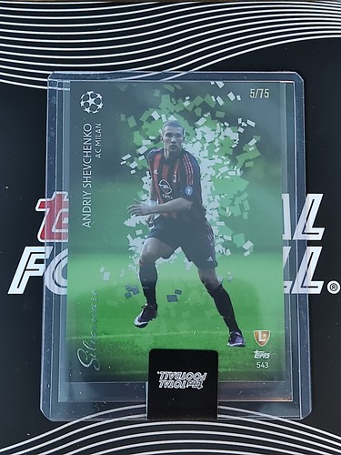 Card andriy shevchenko milan - andriy,