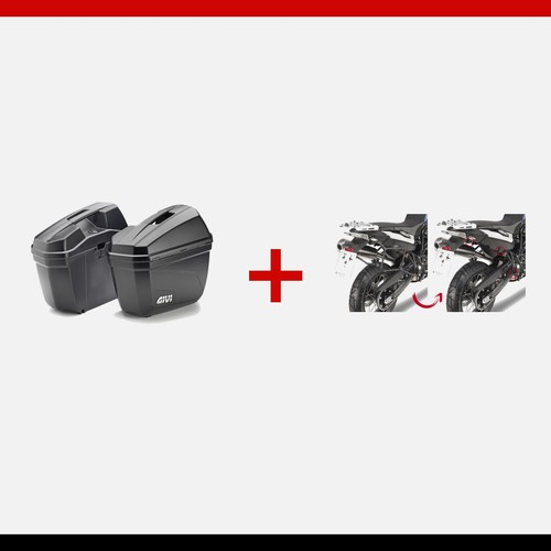 Kit givi e22n valigie - kit,