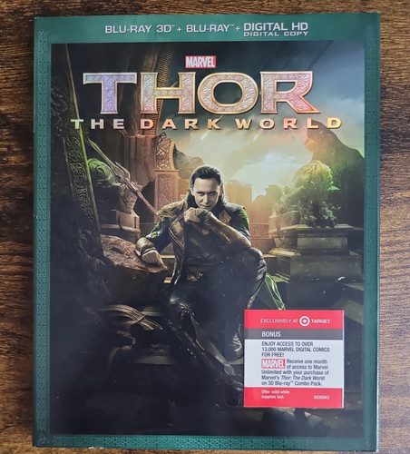 Thor the dark - the, blu-ray