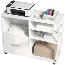 Homcom mobile stampante con - mobile,