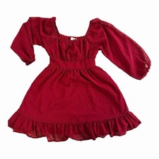 Grace Karin Girls Red Polka
