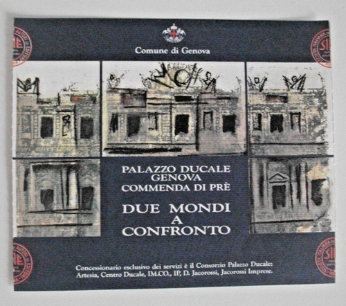 Biglietto ingresso palazzo - biglietto,