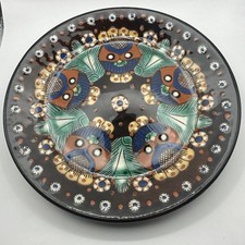 Owl Ceramic Plate Thuner