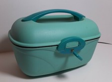 Piccolo Beauty Case Vanity Case NAJ OLEARI Vintage Rigido Verde