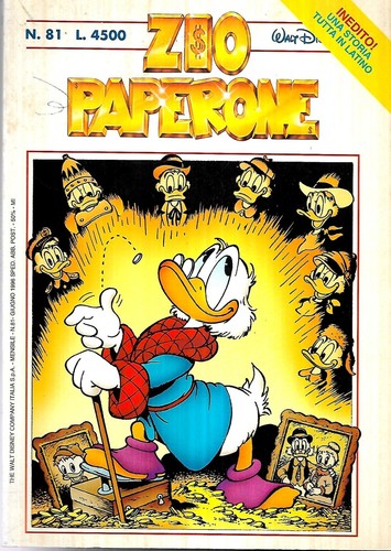 Zio paperone 81 - paperone, (prima