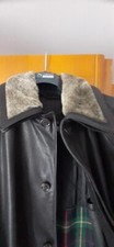 Cappotto in vera pelle uomo