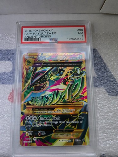 Rayquaza psa 7 e - m,