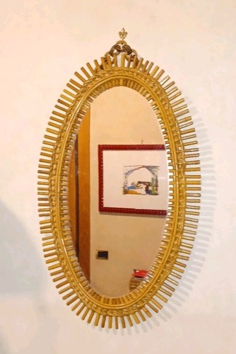 Bonacina mirror midollino hand - bonacina,