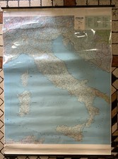 VINTAGE grande  MAPPA CARTINA