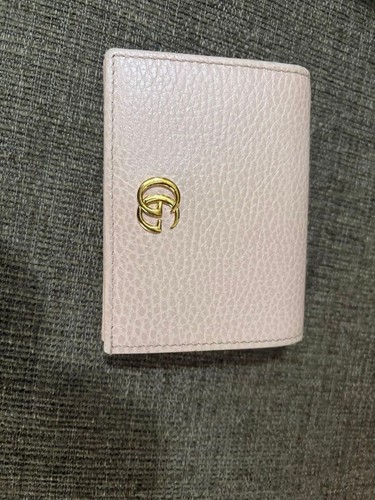Gucci fold wallet - pink, from