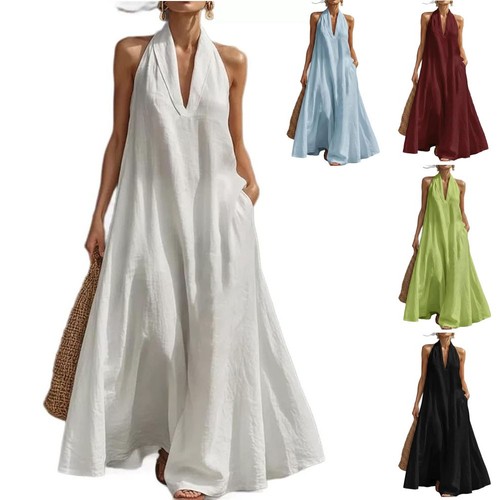 Abito donna casual scollo - a, v