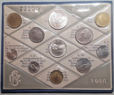 Serie Monete 1980 Sezione