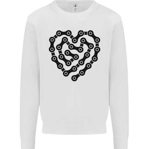 Cuore bicicletta catena - cuore,
