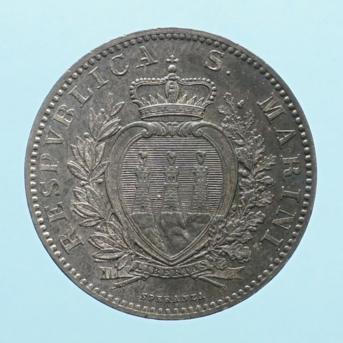 San marino lire 1898 - marino, 2
