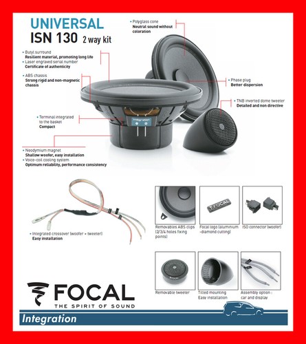 Kit universel focal 13cm 130mm - universel,