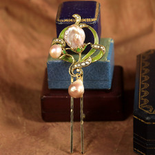 Pettine Da Capelli Art Nouveau