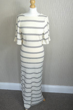 Abito Zara Taglia S Panna Nero