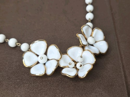 Collana floreale vintage - floreale, anni