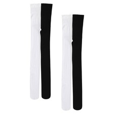 2 Pcs Calze Patchwork Costume