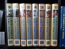 ENCICLOPEDIA CURCIO DI SCIENZA E TECNICA fascicoli NON RILEGATI