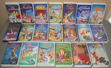 20 VHS Disney Black Diamond