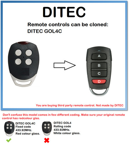 Ditec gol4c universale - gol4c,