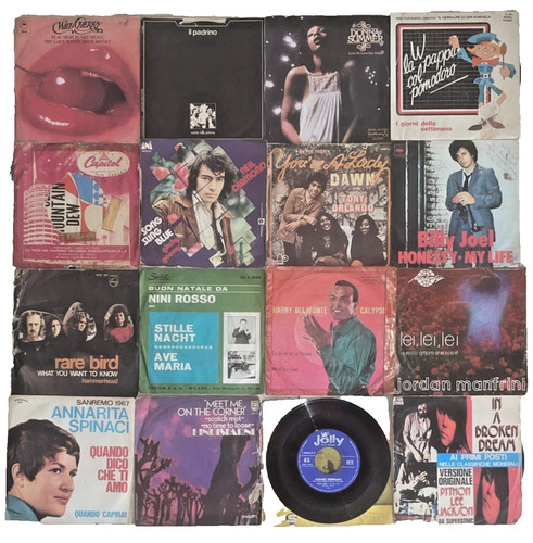 Lotto dischi vinile giri - 27,