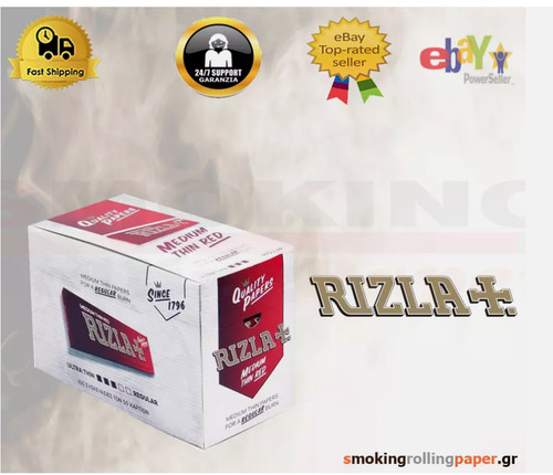 Cartine rizla rosse corte - rizla,