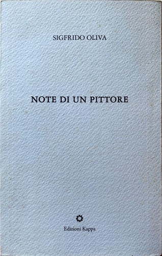 Sigfrido oliva note un - oliva, di