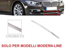 Profilo CROMATO Modanatura Paraurti ANTERIORE BMW Serie 3 F30 F31 Modern Line