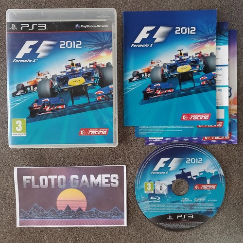 Jeu 2012 pour ps3 complet - f1,