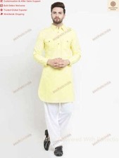 Uomo Kurta Abbigliamento Stile
