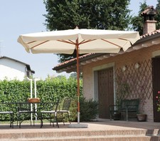 Ombrellone 3X4 palo in legno