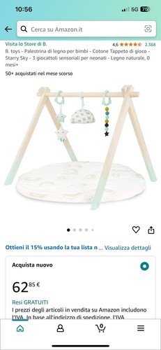 Palestrina neonato tappetino - neonato, +
