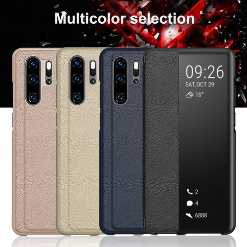 Custodia pelle smart view - custodia,