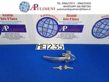 80/91 149 MANIGLIA ESTERNA PORTA SX C/CHIAVE ALLUMINIO OM LEONCINO 1° SERIE