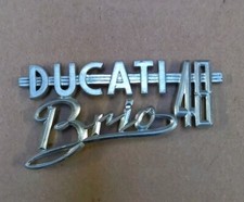 Stemma Scritta Ducati 48 Brio D'Epoca 