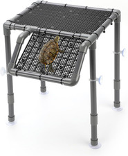 Piattaforma basking tartarughe