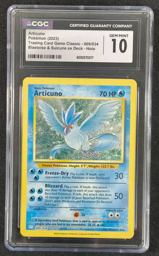 Articuno holo 009 034 - ❄️, 009/034