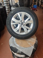 4 Cerchi In Lega Originali Volkswagen Tiguan 215 65 17 99h Continental 2024 New