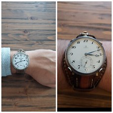 Omega Pocket Watch Kit di conversione (adatto a orologi da tasca di tutte le dimensioni)