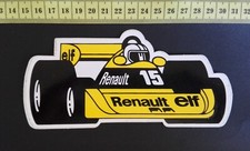 F1 Renault Sticker ELF Moto Sport Vintage adesivo