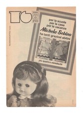 PUBBLICITÀ ADVERTISING WERBUNG ITALIAN CLIPPING 1973 SEBINO MICHELA BAMBOLA