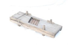 Grande Vecchio Affettatrice Erba Decorazione Bauer Pialla Vintage Strumento