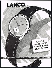 Orologio Langendorf Lanco