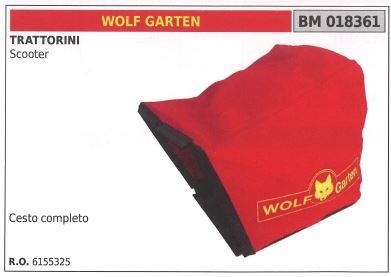 Cesto wolf garten trattorino - garten,