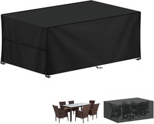 Coperture per Mobili Da Giardino, 180X90X75Cm Copertura Tavolo Esterno Telo Cope