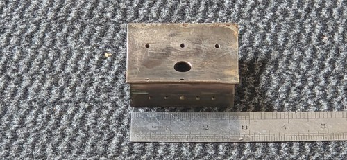 Live steam gauge saddle - steam,