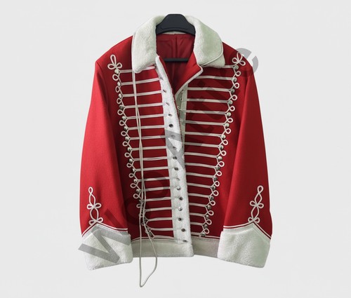 Giacca uomo hussar lana rossa - hussar,