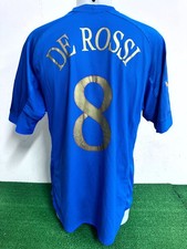 MAGLIA ITALIA DE ROSSI MATCH WORN ISSUE SHIRT JERSEY CAMISETA COA 2004
